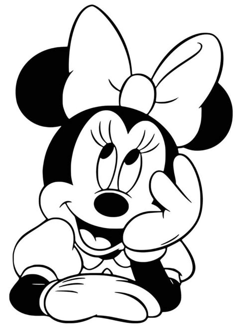 30 Desenhos Da Minnie Para Colorir Artofit