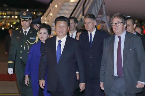 Xi Arrives For UK Visit Beijing Review