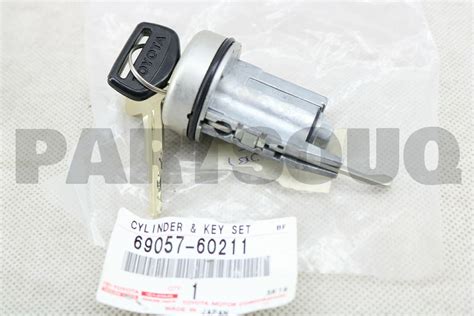 6905760211 Genuine Toyota CYLINDER KEY SET IGNITION SWITCH LOCK EBay