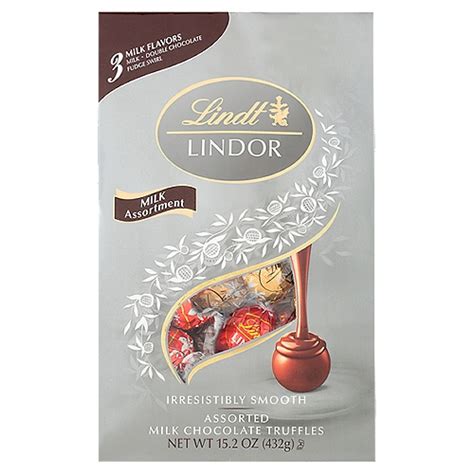 Lindt Lindor Irresistibly Smooth Assorted Milk Chocolate Truffles 15 2