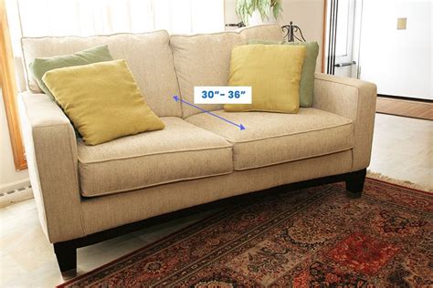 Loveseat Dimensions Measuring And Sizes Guide Designing Idea