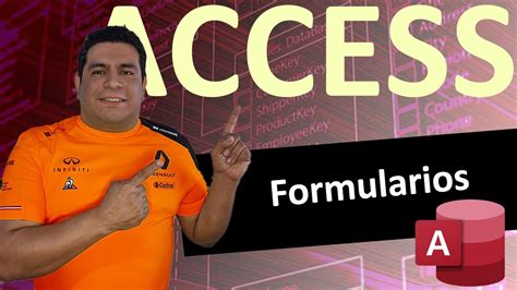 Microsoft Access Creacion De Formularios YouTube