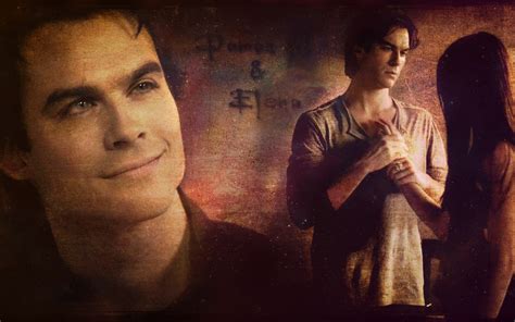 Damon Salvatore And Elena Gilbert Wallpapers