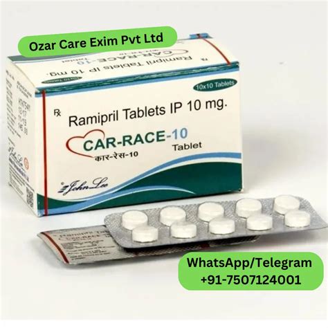 Ramipril Tablets IP 10 Mg At Rs 146 Strip In Nagpur ID 2850533443155