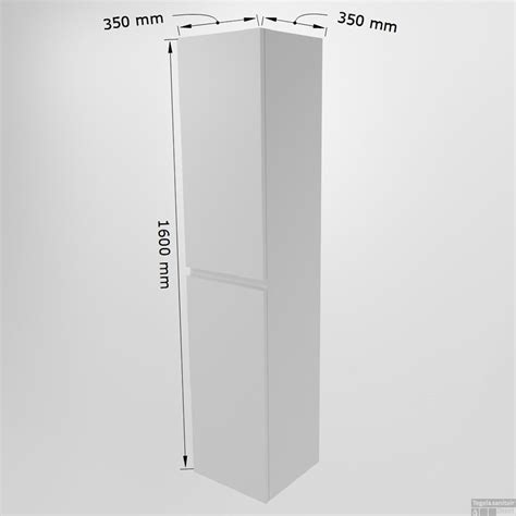 Kolomkast Mondiaz Aivy Hangend X X Cm Mdf Deuren Softclose