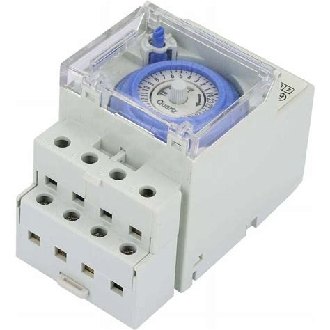 Timer, 24 Hour Time Switch, 110-230V SUL 181H Timer Analog Mechanical