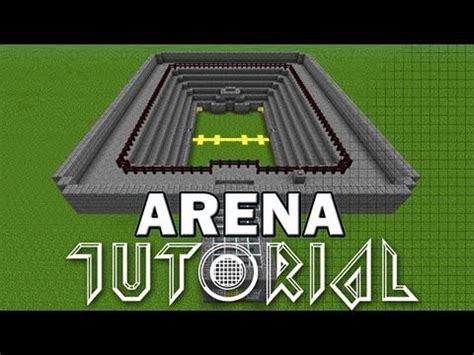 Minecraft ARENA Tutorial | Minecraft, Tutorial, Arena