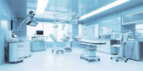 minimalistic design Interior of operating room in modern clinic. AI Generative 28288993 Stock ...