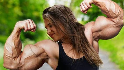 The Rise Of The Muscle Flex Woman Empowerment And Strength