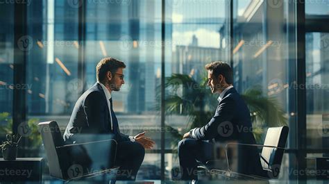 AI generated Business owner investor meeting ai generated image