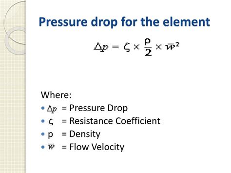 Ppt Pressure Drop During Fluid Flow Powerpoint Presentation Free