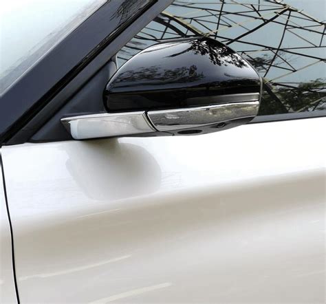 Abs Chrome Exterior Rear View Mirror Strip Trim Pcs For Ford Explorer