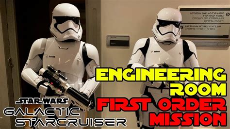 Star Wars Galactic Starcruiser Engineering Room First Order Mission