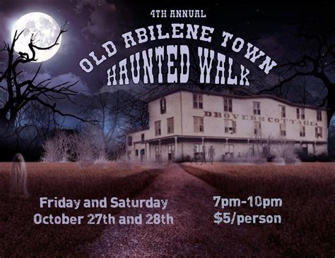 Experience the Chills and Thrills: Haunted Walk Returns to Old Abilene