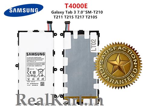 Original Samsung Galaxy Tab 3 Battery T4000e 4000mah