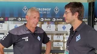 5 Spieltag SV Waldhof Borussia Dortmund II Interviews By SV