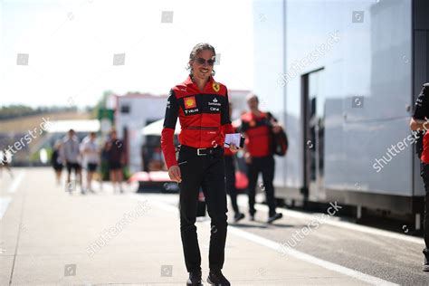 Laurent Mekies Sporting Director Scuderia Ferrari Editorial Stock Photo