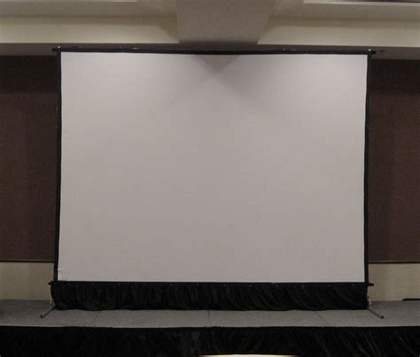 Rear & Front Projection | General Rental