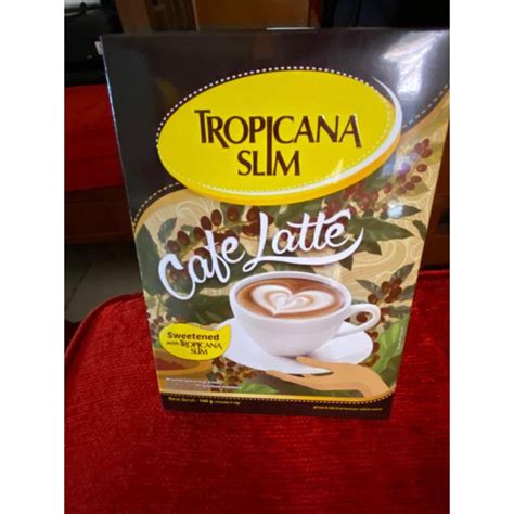 Jual Tropicana Slim Cafe Latteisi Box Sachet Shopee Indonesia