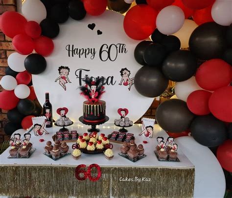 Betty Boop Themed Birthday Party