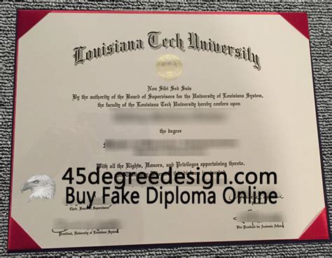 How Fast To Get A Realistic Louisiana Tech University Diploma In Usa