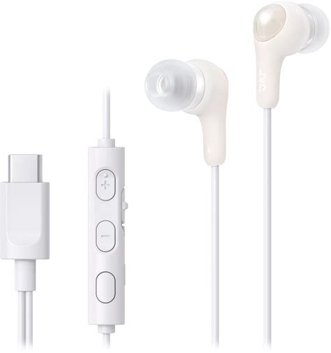 Jvc Gumy Connect Wired Headphones With Usb C Connector White Hafr9ucw Best Buy