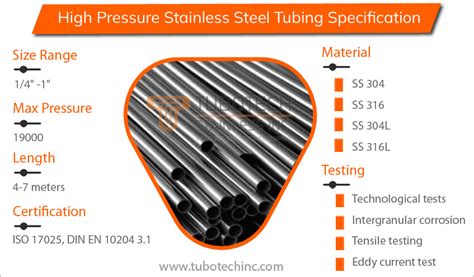 stainless steel pressure tube manufacturer  india high pressure