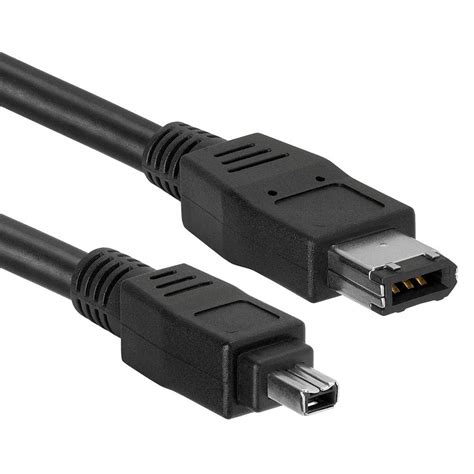 Cable Builders IEEE 1394 Firewire 400 ILink Cable 6 Pin To 4 Pin