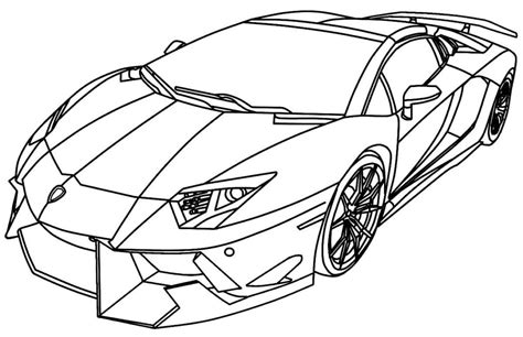 Desenhos De Lamborghini Para Colorir E Imprimir Aprender A Desenhar