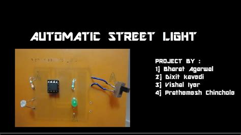 Automatic Light Control Project