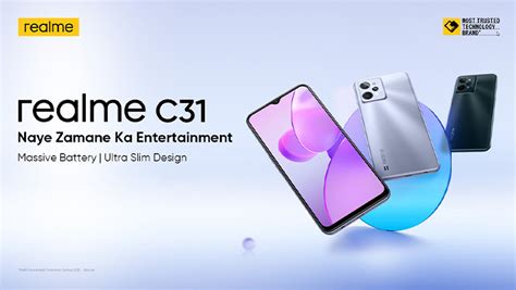 Realme C31 Officially Unveiled Featuring A New RealmeUI And Ultra