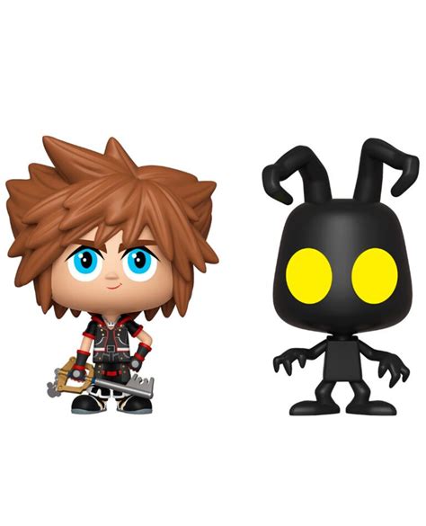 CONJUNTO DE FIGURAS VYNL KINGDOM HEARTS III SORA AND HEARTLESS Gameplanet