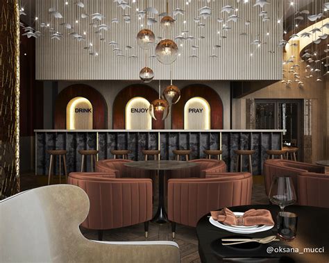 Interior Design Restaurant Piano On Behance