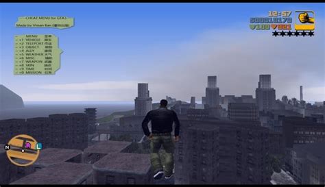 GTA 3 GTA3 Trainer Cheat Menu Mod - GTAinside.com