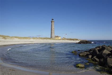 Skagen (Dinamarca) - Farol Grey Tower Imagem de Stock - Imagem de norte ...