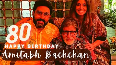 Inside Amitabh Bachchan S Th Birthday Celebration Youtube