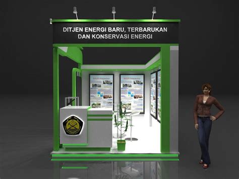 Detail Desain Stand Pameran Minimalis Koleksi Nomer 16