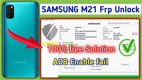 Samsung M Frp Unlock Adb Enable Fail Android One Click Frp