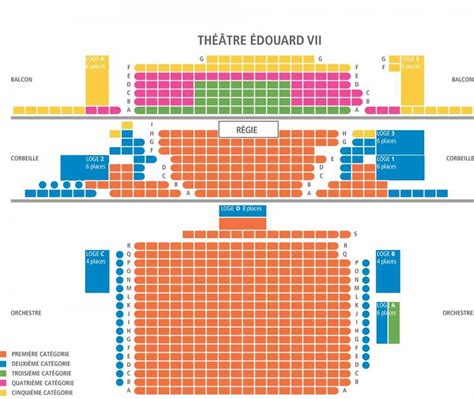 Plan Theatre Edouard 7 Carte Theatre Edouard 7 France