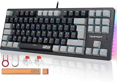 Sangkee Et Teclado Mec Nico Gamer De Modos Con Cable Inal Mbrico