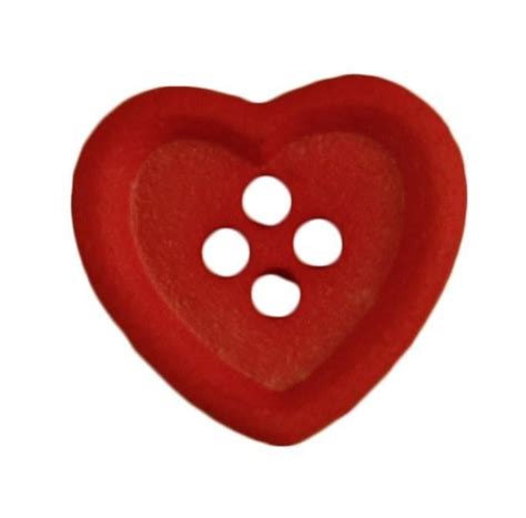 Heart Shaped Buttons For Sewing Heart Embellishments For Crafts