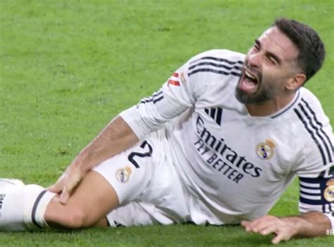 Dani Carvajal se despide de la temporada tras grave lesión en su rodilla