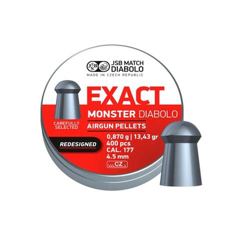 Balines Cometa JSB Exact Monster Redesigned 4 52mm Carabinas Y Pistolas