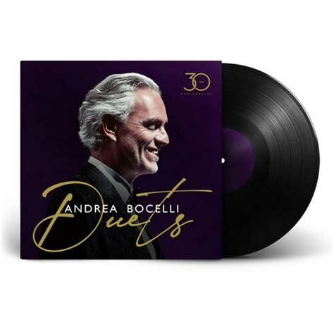 Andrea Bocelli - Duets - 30th Anniversary - Music & Performance - Vinyl ...