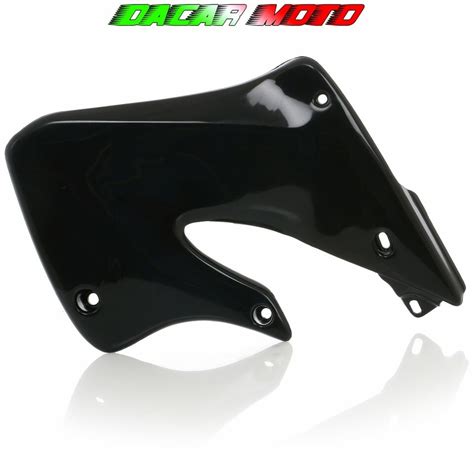 Paar Spoiler Heizk Rper Schwarz Acerbis Honda Cre R T Ebay