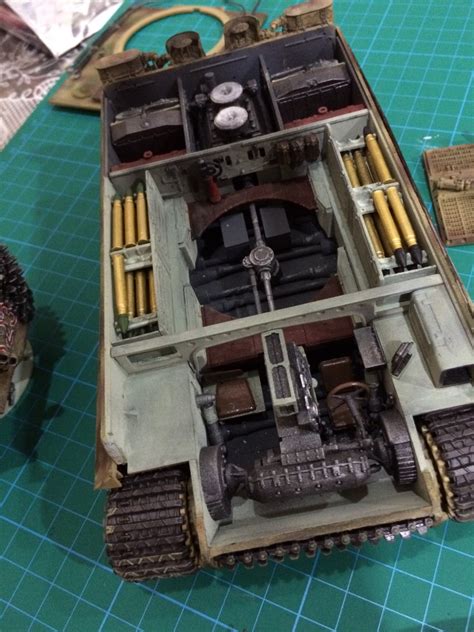 Tiger Tank Model With Full Interior