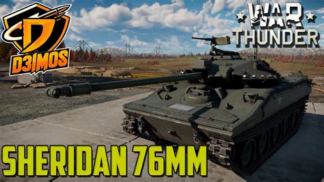 War Thunder M Sheridan Aqui Vejam Youtube