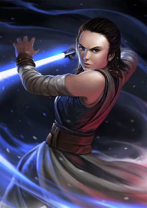 Rey Jedi Jedi Knight Light Side Star Wars Star Wars Episode 8