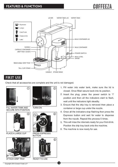 Espresso-coffee-machine-India-online-user manual-Coffeeza