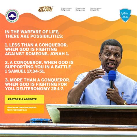 Rccg Holy Ghost Service On Twitter In The Warfare Of Life There Are